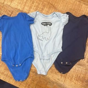 Baby Onesie Bundle in Blues